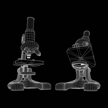 Mikroskop biyoloji okul laboratuvar donatımı