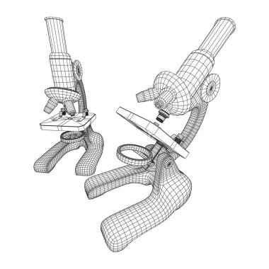 Mikroskop biyoloji okul laboratuvar donatımı