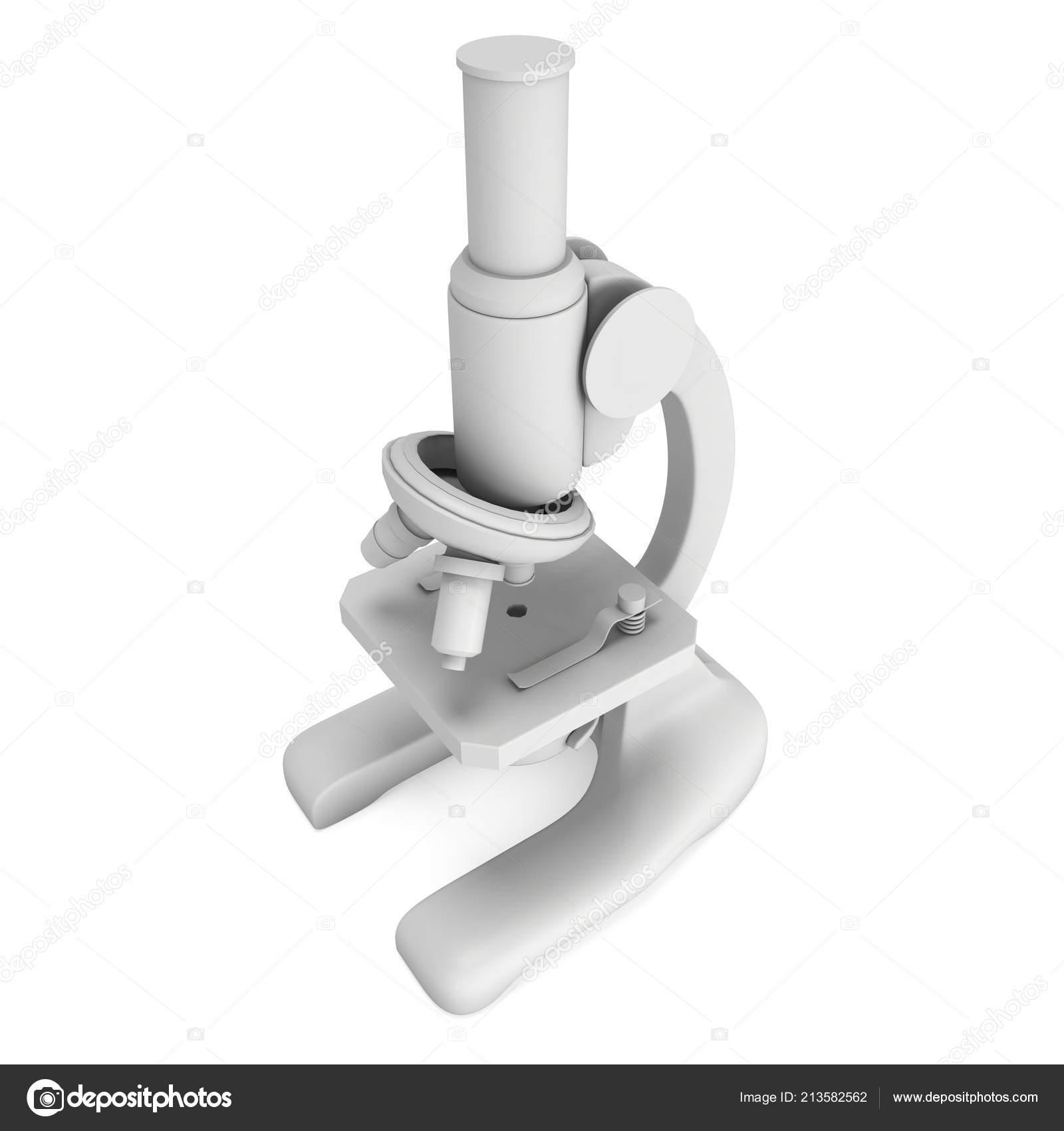Microscope Biology School Laboratory Equipment Stock Photo by ©newb1