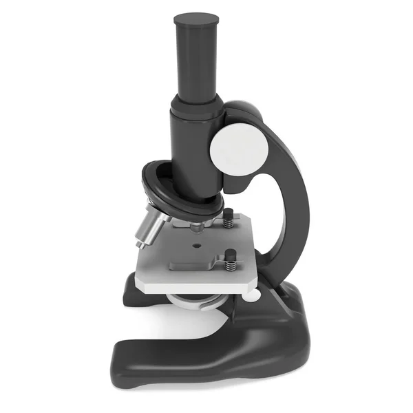 Microscope Biology School Laboratory Equipment — Stock Photo, Image