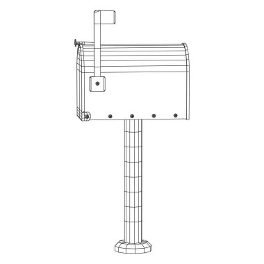 Yazışma posta kutusu tel kafes