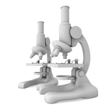Mikroskop biyoloji okul laboratuvar donatımı