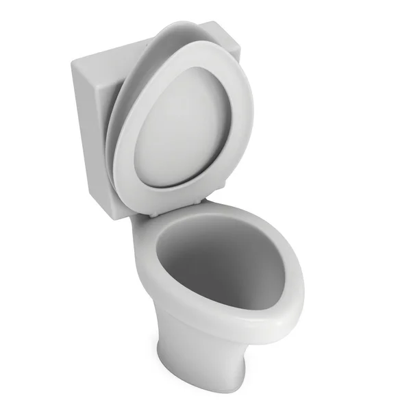 Toilettenschüssel 3d — Stockfoto