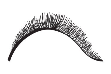 Siyah yanlış Eyelashes