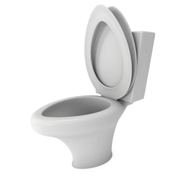 Toilettenschüssel 3d — Stockfoto