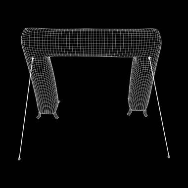 İnflat giriş kemer tel kafes