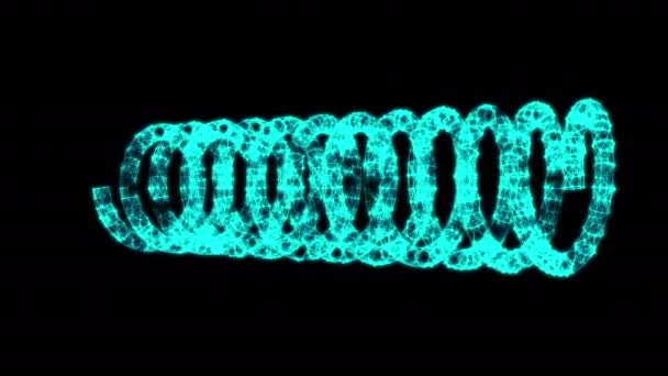 Ressort d'hélice de tension Wireframemesh — Video