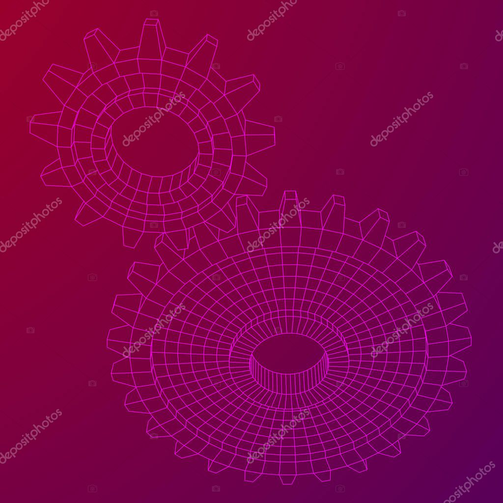 Передачи. Символ машиностроения. Развитие промышленности, работа с ...
