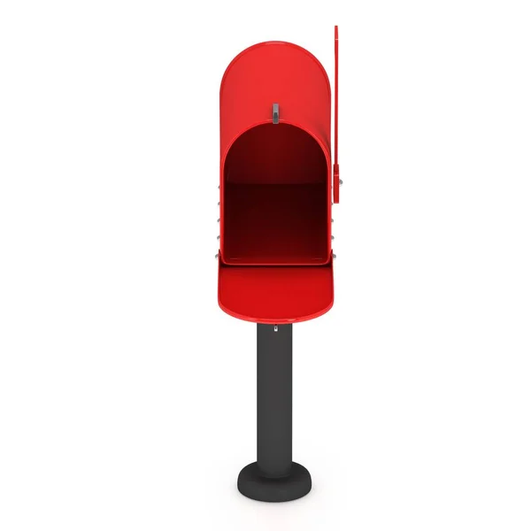 Mailbox with open door 3d — Stock Photo, Image