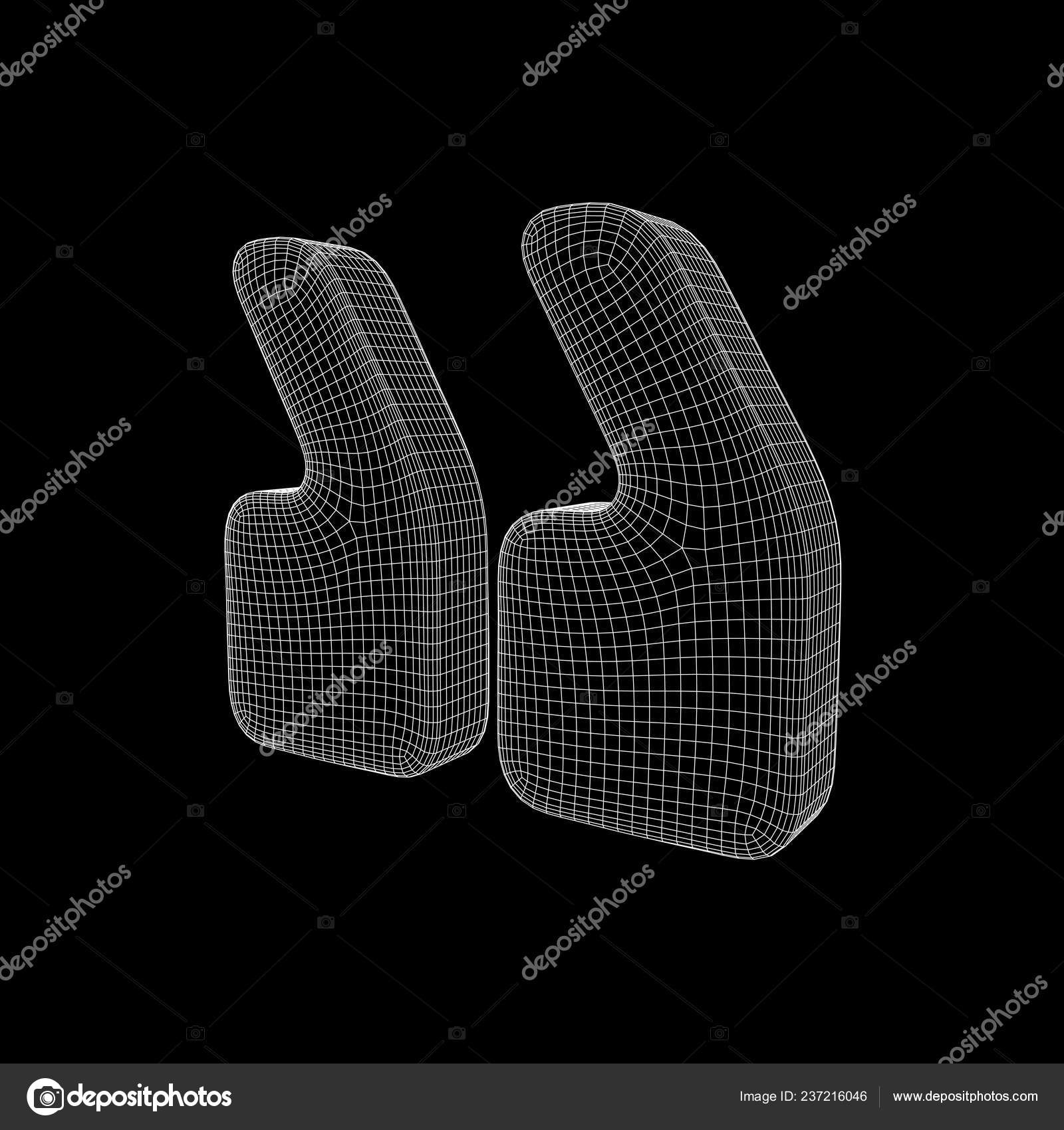 Citation Signe Virgule Ligne Modele Abstrait Composition Dessinee Numeriquement Illustration Image Vectorielle Newb1 C