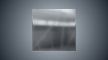 3D Metal kutu döndürme