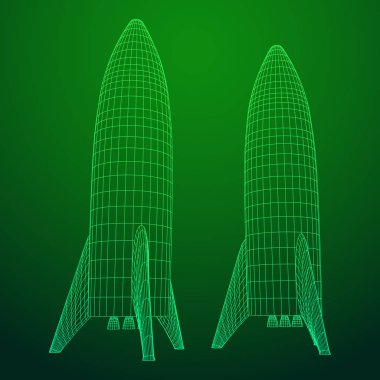 Modern roket hazır başlatmak için