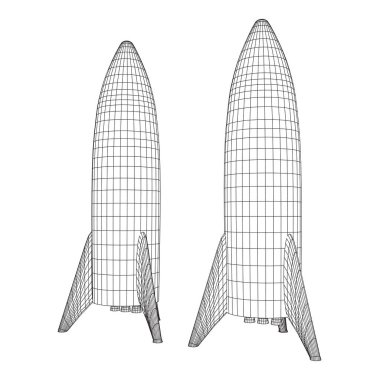 Modern roket hazır başlatmak için