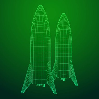 Modern roket hazır başlatmak için