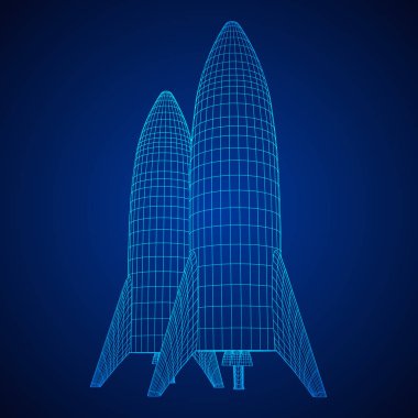 Modern roket hazır başlatmak için