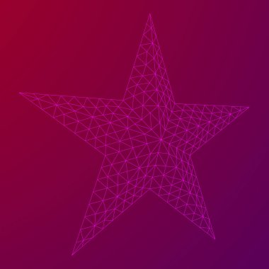 Beş köşeli yıldız tel kafes