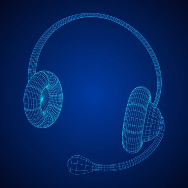 Kulaklık ya da kulaklık için destek tel kafes