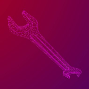 İngiliz anahtarı. Somun anahtarı onarım aracı.