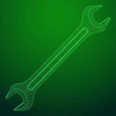 İngiliz anahtarı. Somun anahtarı onarım aracı.