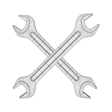 İngiliz anahtarı. Somun anahtarı onarım aracı.