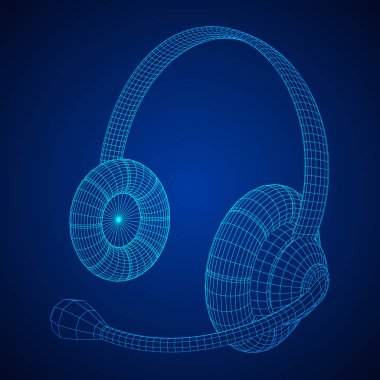 Kulaklık ya da kulaklık için destek tel kafes