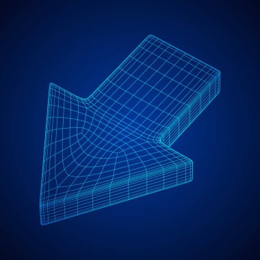 Tel kafes ok düşük poli