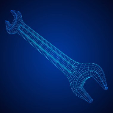 İngiliz anahtarı. Somun anahtarı onarım aracı.