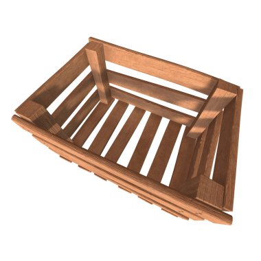 Nakliye ve depolama için ahşap kutu