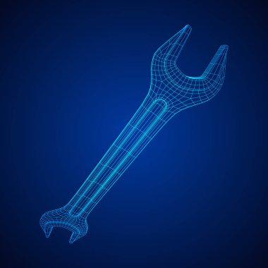 İngiliz anahtarı. Somun anahtarı onarım aracı.