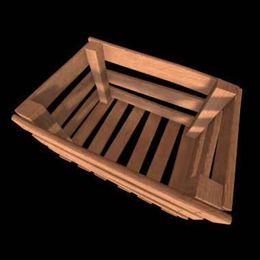 Nakliye ve depolama için ahşap kutu