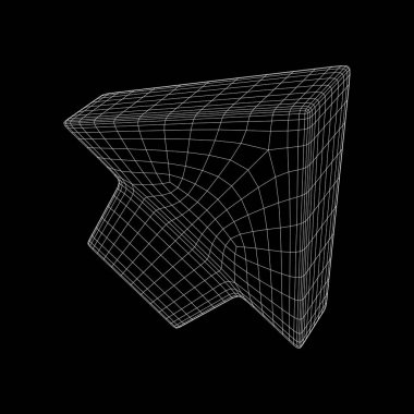 Tel kafes ok düşük poli