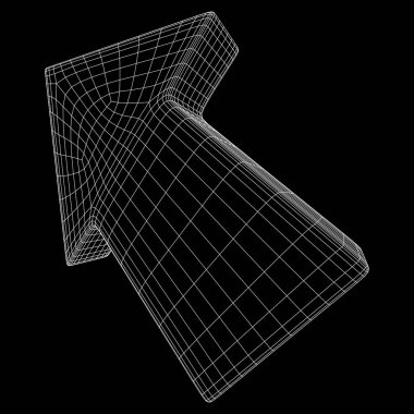 Tel kafes ok düşük poli