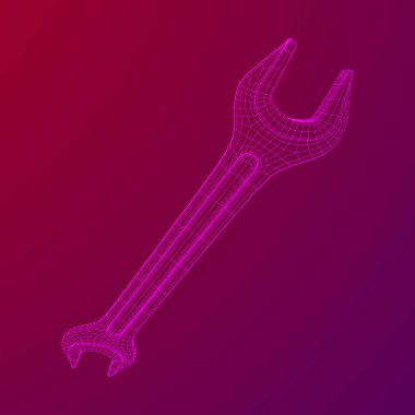 İngiliz anahtarı. Somun anahtarı onarım aracı.