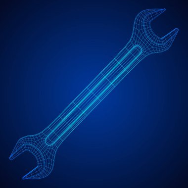 İngiliz anahtarı. Somun anahtarı onarım aracı.