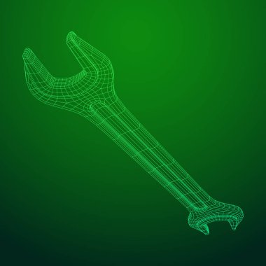 İngiliz anahtarı. Somun anahtarı onarım aracı.