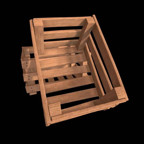 Nakliye ve depolama için ahşap kutu