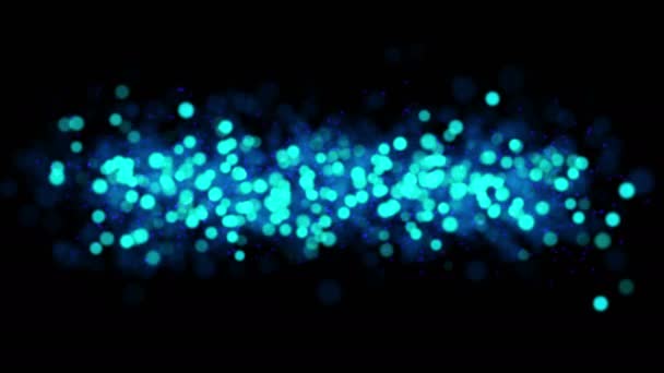 abstrait Bokeh Particules.