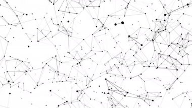 Soyut ağ arka plan hareketli.