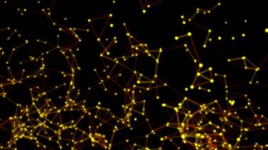 Soyut ağ arka plan hareketli.