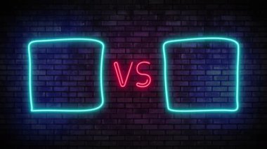 Neon tarzı karşı ekran