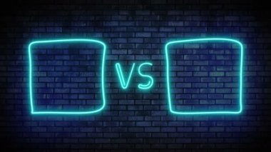 Neon tarzı karşı ekran