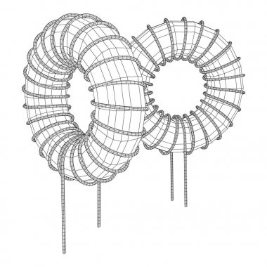 Toroidal bobin Indüktör