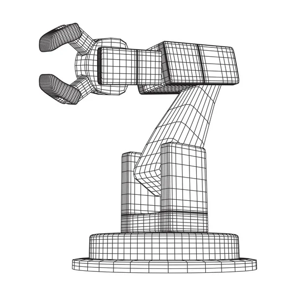 Vecteur de bras robotique — Image vectorielle