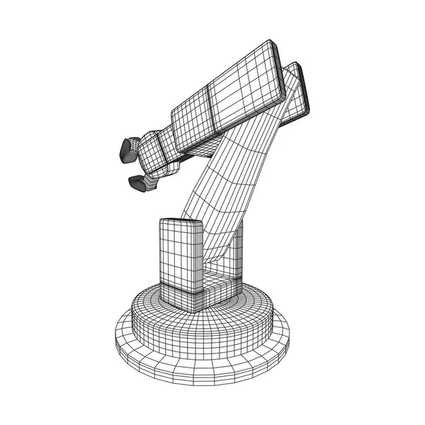 Roboterarmvektor — Stockvektor