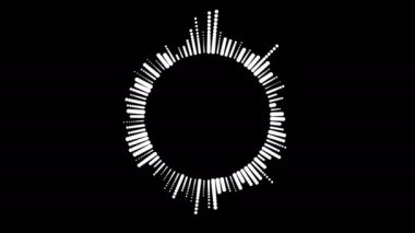 Dairesel arabirimi hud müzik ekolayzır