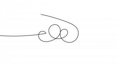 El çizilmiş arapsaçı scrawl kroki veya siyah çizgi küresel soyut karalama şekli.