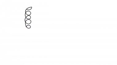 El çizilmiş karalama dikdörtgen