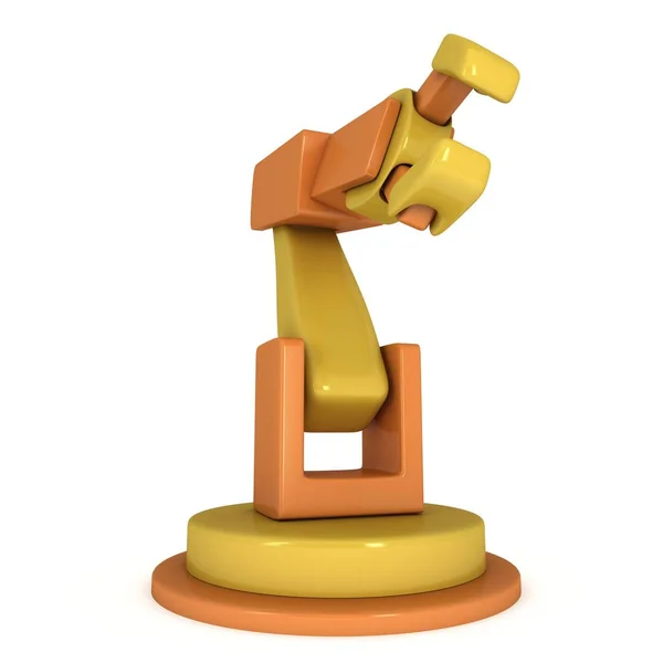 Robotic arm 3d — Stock Photo, Image