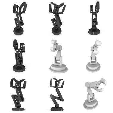 Robotik kol 3d set
