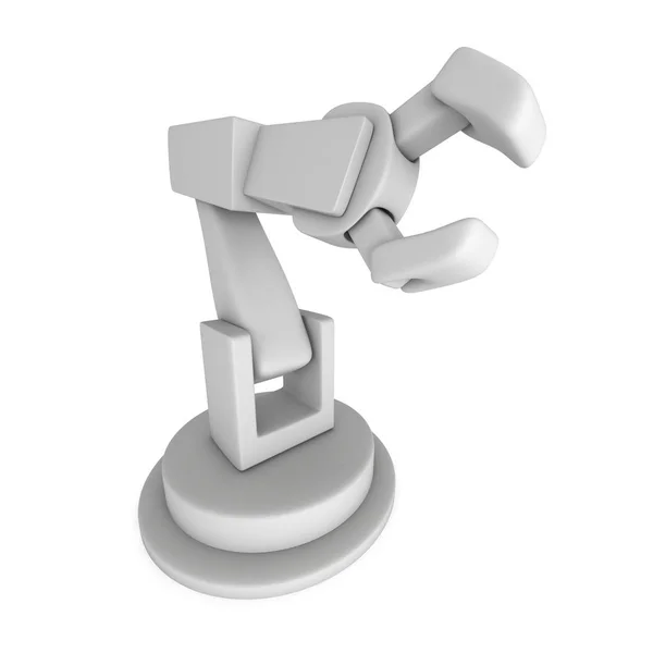 Robotic arm 3d Royalty Free Stock Photos